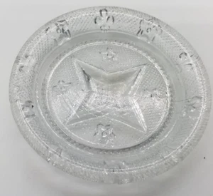 Flint Glass Cup Plate - Picture 1 of 3