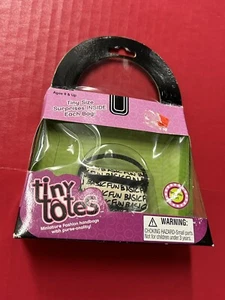 Tiny Totes Miniature Fashion Handbags With Purse-onality By Basic Fun Inc 2002 - Picture 1 of 4