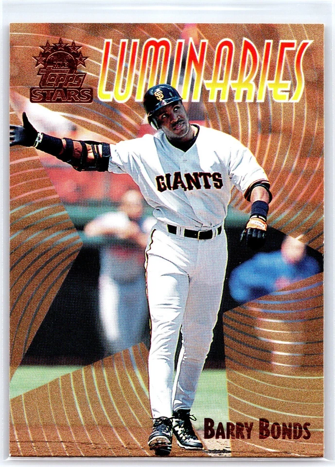 BARRY BONDS 1999 Topps Stars LUMINARIES San Francisco Giants Baseball Card #163 - Image 1 of 2
