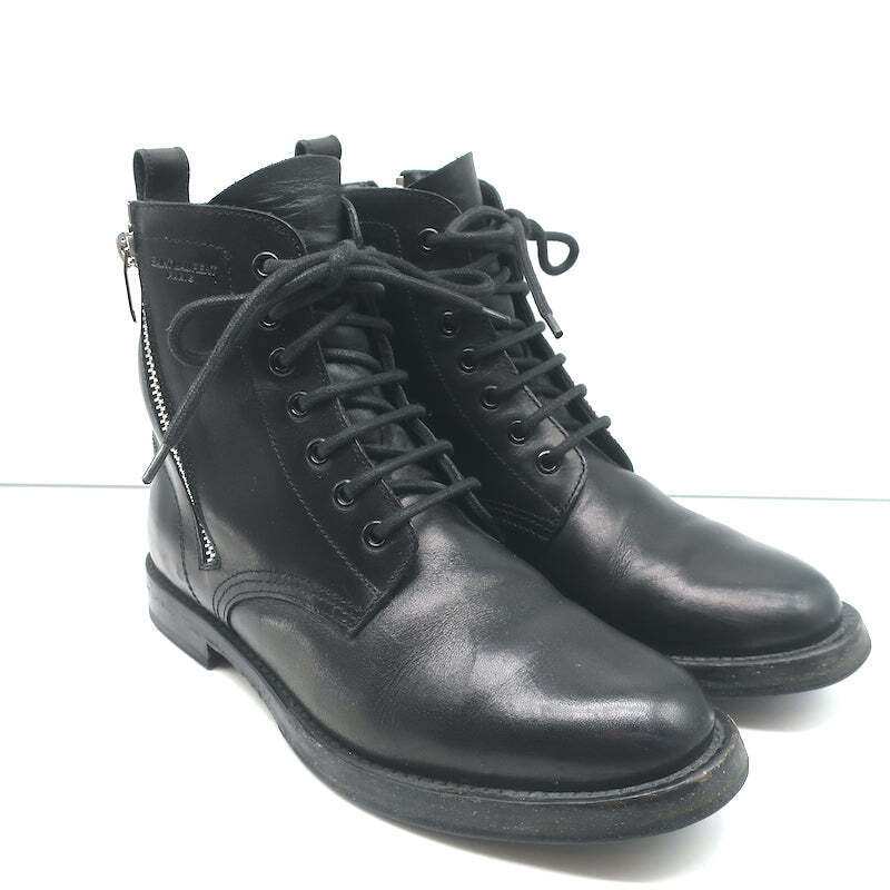 Saint Laurent Black Low (1-1.9 in) Heel Height Boots for Saint Laurent Black Low (1-1.9 in) Heel Height Boots for