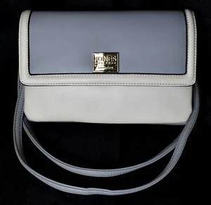 Bolso Bandolera para Mujer JONES NEW YORK SIGNATURE Gris/Crema >NUEVO< - Imagen 1 de 8