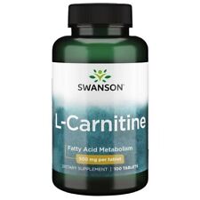 L-Carnitin 500 mg 100 Tabletten Muskelunterstützung Swanson Health Products