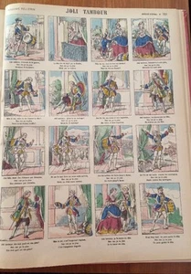 KIND. LIEDER. Wirbelsäulenbild Ende 19. Jh.: Schöne Trommel. - Bild 1 von 3