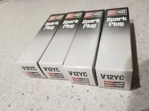 CHAMPION SPARK PLUG SET V12YC (4) fits HOLDEN - Picture 1 of 3