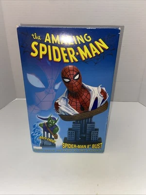 Marvel Amazing Spider-Man 8" Busto Dynamic Forces 2002 Foto 1 de 4