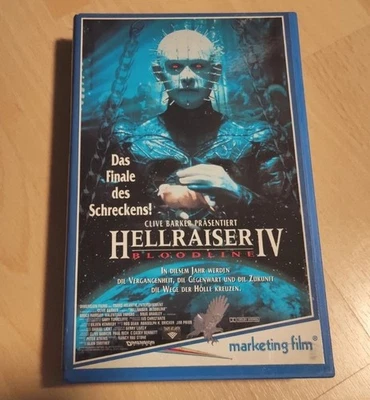 Hellraiser 4 IV Bloodline VHS Marketing Großhülle Clive Barker - Bild 1 von 4