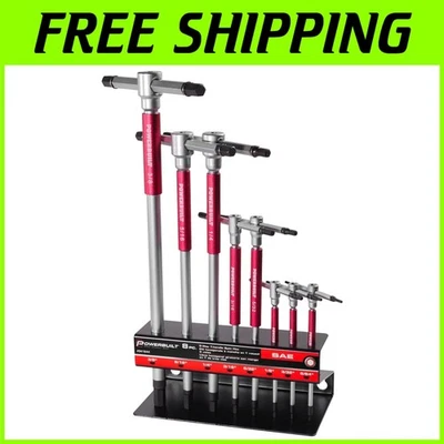 Juego de llaves Allen con mango en T, acción de giro rápido Foto 1 de 4