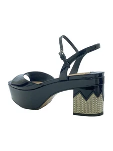 Miu Sandals/37/Blk - Picture 1 of 5
