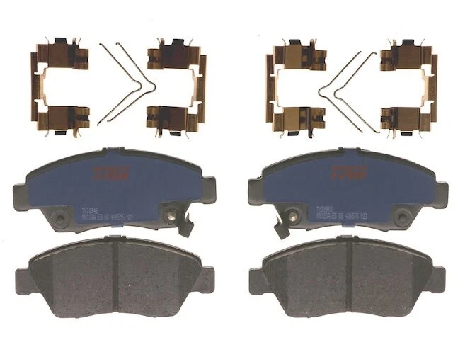 Front Brake Pad Set For 03-11, 13-14 Acura Honda ILX Civic 1.5L 4 Cyl NW38V2 Foto 1 de 1