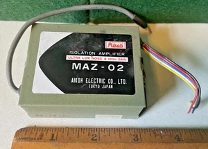 Amplificador de aislamiento Aikoh Electric MAZ-02 ultra bajo ruido y alta ganancia - Imagen 1 de 2