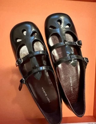 Tory Burch фиолетовый Мэри Джейнс 5,5 США новый - Изображение 1 из 3