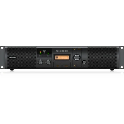 Amplificador de potencia Behringer NX3000D ultraligero 3000 vatios clase D con DSP C Foto 1 de 4