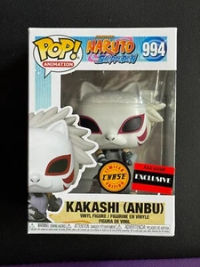 Funko Pop! Naruto Shippuden Kakashi (Anbu) Chase AAA Exclusive w/ .5mm Protector - Picture 1 of 7