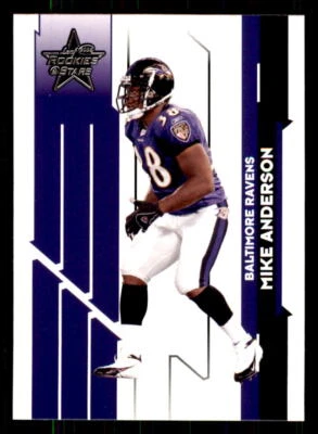 2006 Leaf Rookies & Stars #10 Mike Anderson Baltimore Ravens - Image 1 of 2