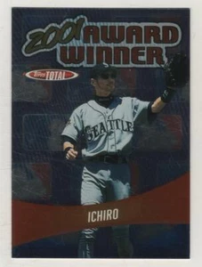 2002 Topps Total Award Winners #01 Ichiro Suzuki Seattle Mariners BV$4 Insert #1 - Picture 1 of 1