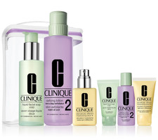 7 PCS Complete Clinique Great Skin 3 Step Skincare SET