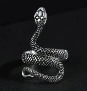 Silber Schlangenring Taylor Swift Reputation Damen Schmuck The Eras Tour NEU - Bild 1 von 2