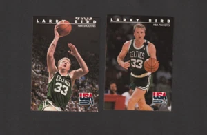 1992 Skybox USA Basketball Larry Bird Boston Celtics #15 #17 HOF LOT OF 2 - Bild 1 von 2