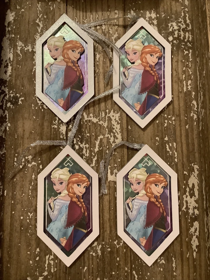 Bundle Lot of 4 Four Premium Disney's Frozen Gift Tags - Imagem 1 de 3