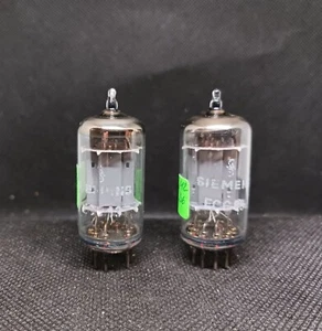 2 x ECC83 PB SIEMENS TUBE SMOOTH 19mm PLATES ;567 - Picture 1 of 3