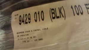 Belden Wire 9429 16/20C SO 600V/60C Rubber EPDM Portable Power Cord Cable /10ft - Picture 1 of 8