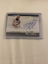 2010-11 SP Authentic Matthew Corrente Sign Of The Times Auto New Jersey Devils