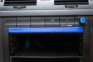 Cubierta de radio personalizada Skoda Fabia Mk1 VRS 6Y banda panel adaptador 6Y0857231B41 - Imagen 1 de 11