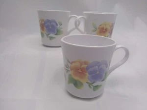 Corning by Corelle Summer Blush 3 Mugs - Picture 1 of 3
