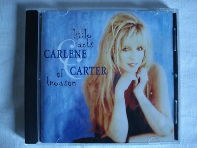 CD:CARLENE CARTER LITTLE ACTS OF TREASON COUNTRY ROCK FOLK  SLADE T.REX QUATRO - Bild 1 von 4