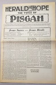 Herald of Hope - Janvier 1973 - Mission Pentecôtiste Pisgah Los Angeles Finis Yoakum