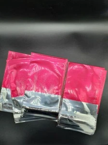 HALF PRICE 50 Bags DAMAGED Metallic Pink Foil Mailing Bags 4 x 6" 120 x 160mm - Picture 1 of 1