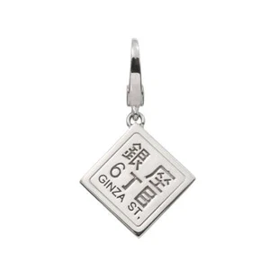 BVLGARI Charm Pendant Top 18K White Gold 750 90249232 - Picture 1 of 6