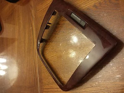 ✅ Chevrolet Impala 2006-2013 tablero central radio embellecedor bisel madera grano OEM 090115C Foto 1 de 4