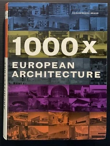 1000 x EUROPEAN ARCHITECTURE by Joachim Fischer Verlagshaus Braun - Picture 1 of 22