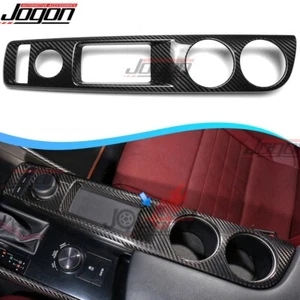 Real Carbon Console Cup Holder Cover Storage For Lexus IS250 300 350 F Sport 13+ - Picture 1 of 14