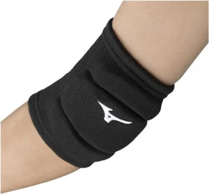 Mizuno Volleyball Elbow Supporter with Pad V2MYA100 Black x White Japan - Picture 1 of 3