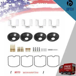 4x Carburetor Repair Kit W/ diaphragm & Float For Kawasaki ZX1100 GPz1100 95-97 - Bild 1 von 7