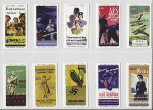 WORLD WAR II POSTERS THE SERVICES ROCKWELL 2005 ORIGINAL SET - Picture 1 of 2