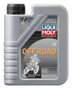Liqui Moly 2T Off Road Oil Semi Synthetic 2 Stroke Motocross Engine Oil 1L #3065 - Picture 1 of 2