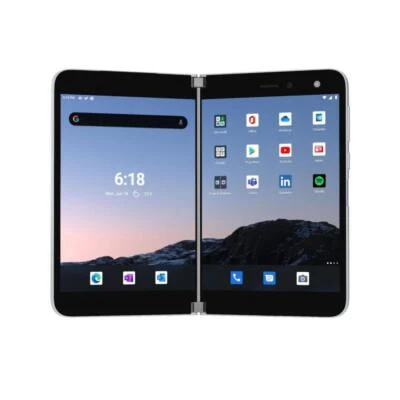 Microsoft Surface Duo Qualcomm Snapdragon 855 6GB 128GB 8.1" AMOLED Smartphone - Image 1 of 3