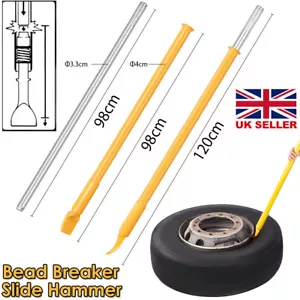 Tire Bead Breaker Slide Hammer Heavy Duty Ram Bar Impact for Car Truck Trailer - Picture 1 of 15