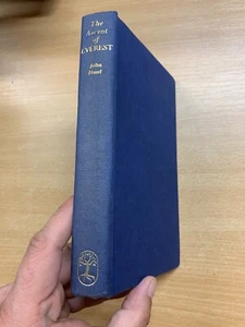 1955 JOHN HUNT "LA ASCENSIÓN DEL EVEREST" LIBRO ILUSTRADO VINTAGE TAPA DURA (P4) - Picture 1 of 12