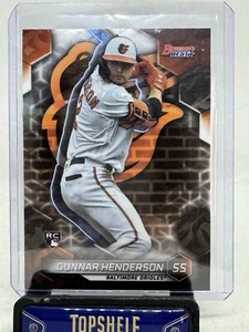 GUNNAR HENDERSON RC 2023 BOWMAN'S BEST ROOKIE 26 BALTIMORE ORIOLES ROY MENGE - Bild 1 von 5