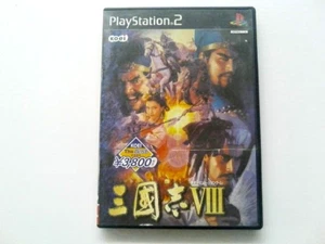SONY PlayStation2 For JP "Sangokushi VIII" w/Case Instruction PS2 Koei Japan - Picture 1 of 10