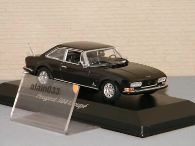 PEUGEOT 504 COUPÉ 1976 Grey Metallic MINICHAMPS 1/43 Ref 940112121 - Photo 1/4