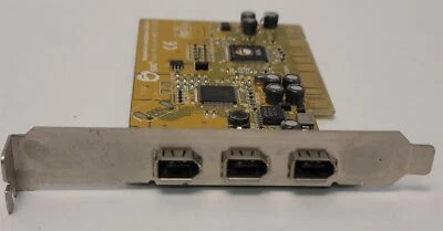 SIIG NN-400P12 1394 Firewire Card , 3-Port , PCI, F002-65 - Image 1 of 4