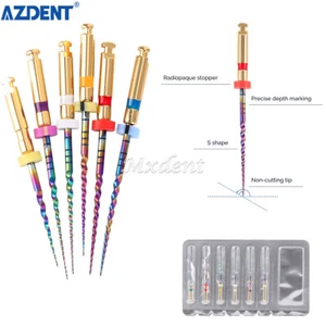 Súper limas rotativas de endodoncia dental arco iris limas de activación térmica SX-F3 25 MM - Imagen 1 de 17