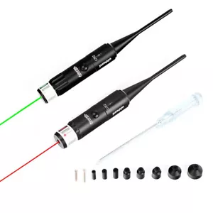Scopes Red or Green Dot Laser Bore Sighter Kit for .177 to .50 Caliber Hunting - Bild 1 von 10