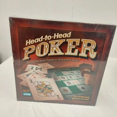 Brand New Parker Brothers Head to Head Poker, 6 Different Games In One, Adult  - Image 1 of 4