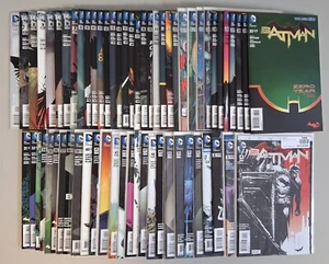 Batman N52 Complete Run #0-52 + 23.1 - 23.4 B covers + Annuals #1-4 - Picture 1 of 9